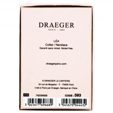 Collier pendentif prénom LEA - 42 cm env réglable