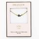 Collier pendentif prénom LOU - 42 cm env réglable