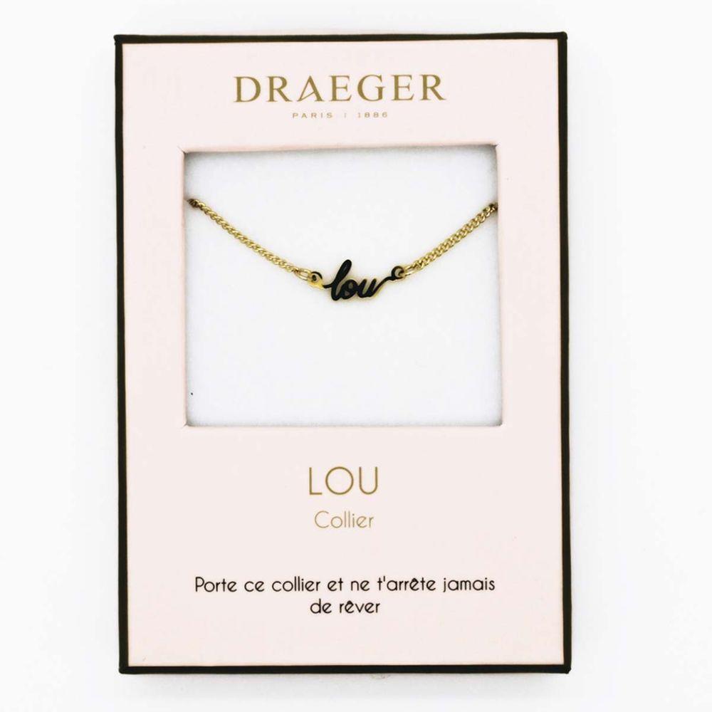 collier prenom lou collier prenom lou