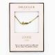 Collier pendentif prénom LOUISE - 42 cm env réglable