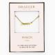 Collier pendentif prénom MANON - 42 cm env réglable