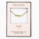 Collier pendentif prénom MARIE - 42 cm env réglable
