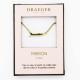 Collier pendentif prénom MARION - 42 cm env réglable