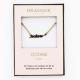 Collier pendentif prénom OCEANE - 42 cm env réglable
