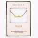 Collier pendentif prénom PAULINE - 42 cm env réglable