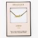 Collier pendentif prénom SARAH - 42 cm env réglable