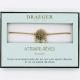 Bracelet motif ATTRAPE REVE - 14 cm environ réglable
