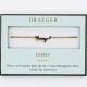Bracelet prénom FANNY - 14 cm environ réglable