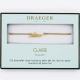 Bracelet prénom CLAIRE - 14 cm environ réglable