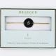 Bracelet lettre E - 14 cm environ réglable