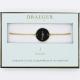 Bracelet lettre J - 14 cm environ réglable