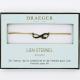 Bracelet motif INFINI - 14 cm environ réglable