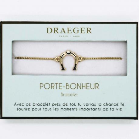 Bracelet motif FER A CHEVAL - 14 cm environ réglable