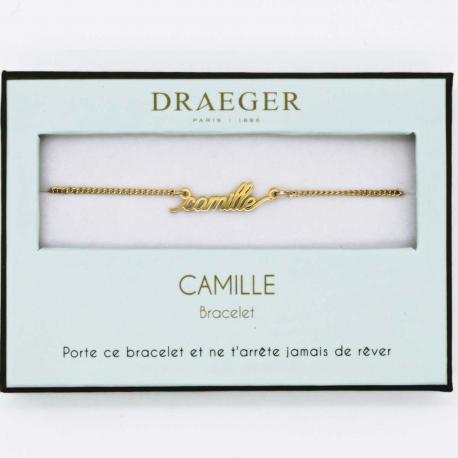 Bracelet prénom CAMILLE - 14 cm environ réglable