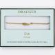 Bracelet prénom EVA - 14 cm environ réglable