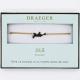 Bracelet prénom JULIE - 14 cm environ réglable