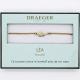 Bracelet prénom LEA - 14 cm environ réglable