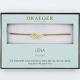 Bracelet prénom LENA - 14 cm environ réglable