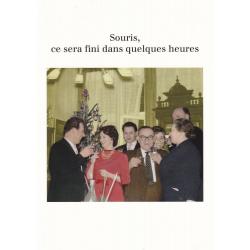 Carte humour Noël de Cath Tate - Souris, ce sera fini dans... - 10.5x15 cm 