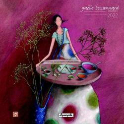 Calendrier 2022 Gaëlle Boissonnard - Dégustation - 16.5 x 16.5 cm - Expédition le jour même. 