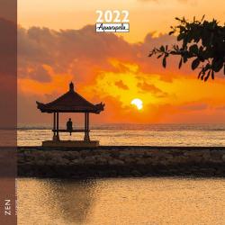 Calendrier Zen 2022 - Ampleur - 30x30 cm - Expédition le jour même.