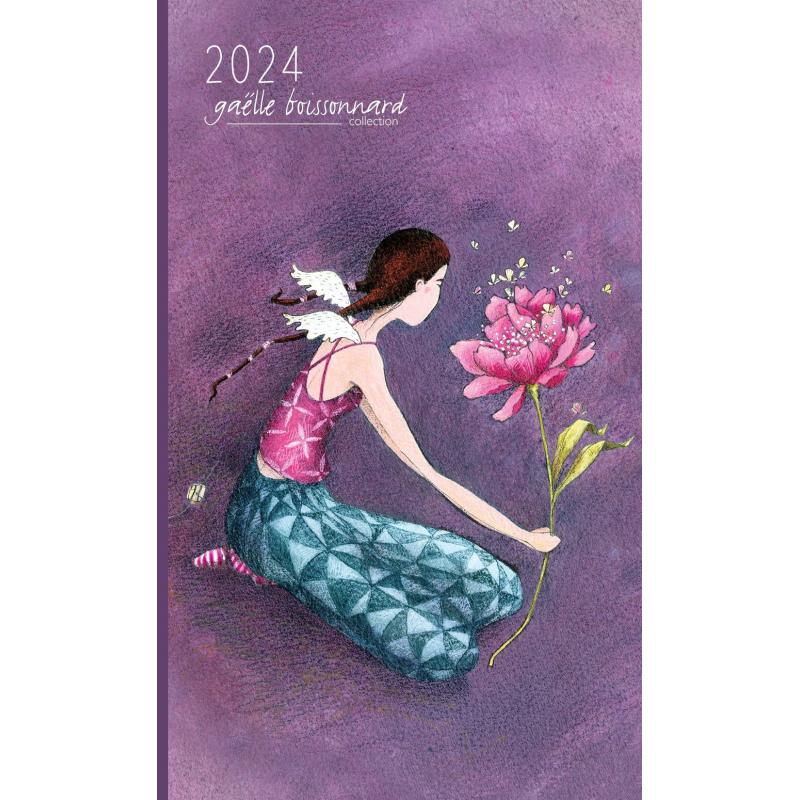 Agenda 2024 Gaëlle Boissonnard - Fée des fleurs - 10X16.6 cm (Pt