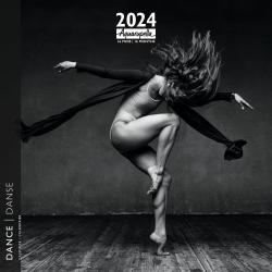 Calendrier Danse 2024 - Silhouette - 30x30 cm - Expédition le jour même.