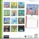 Calendrier 2024 Mila Marquis - Promenade en forêt - 30x30 cm - Expédition le jour même. 