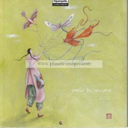 Calendrier 2026 Gaëlle Boissonnard - Les Cerfs-Volants - 16.5 x 16.5 cm