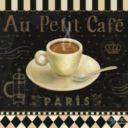 Carte Daphné Brissonnet - Café Parisien II - 14x14 cm
