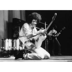 Jimmy Hendrix - Affiche 50x70 cm
