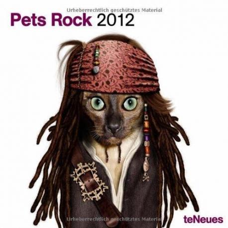 Calendrier Pets Rock 2012 Format 30x30 cm