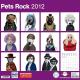 Calendrier Pets Rock 2012 Format 30x30 cm