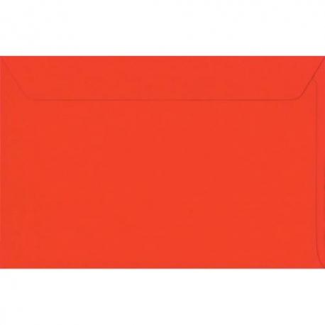 Enveloppe rouge nacré 12.5 x 18.5 cm 