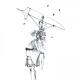 Carte Camilla d'Errico - The Plane - 14x14 cm