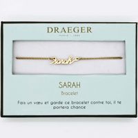 Bracelet motif CHAT 14 cm environ réglable