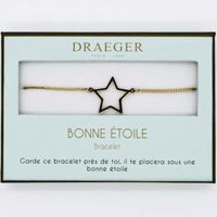 Bracelet motif CHAT 14 cm environ réglable