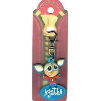 Porte-clés Zipper prénom AGATHE - 6.5x3 cm env