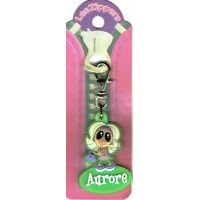 Porte-clés Zipper prénom AURORE - 6.5x3 cm env