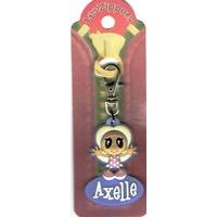 Porte-clés Zipper prénom AXELLE - 6.5x3 cm env