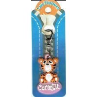 Porte-clés Zipper prénom CORENTIN- 6.5x3 cm env
