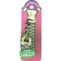 Porte-clés Zipper prénom LAETITIA - 6.5x3 cm env