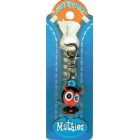 Porte-clés Zipper prénom MATHIEU - 6.5x3 cm env