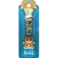 Porte-clés Zipper prénom NOAH - 6.5x3 cm env
