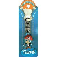 Porte-clés Zipper prénom THIBAULT - 6.5x3 cm env